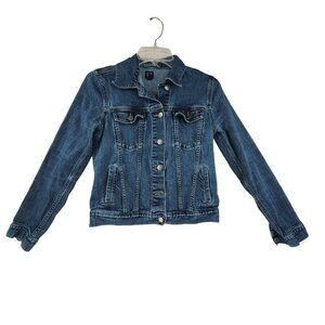 Gap Women's Classic Denim Jean Jacket  Blue Size XS